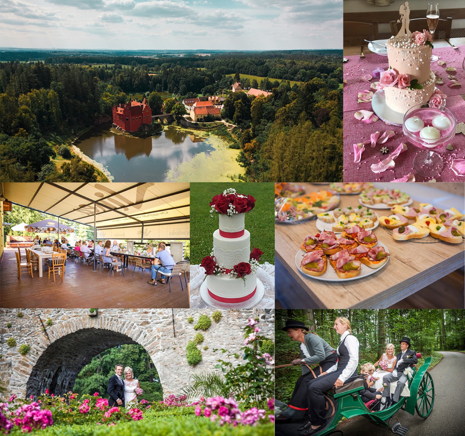 Penzion a restaurace Zlatovláska u Červené Lhoty wedding venue - photo 2
